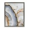 Stupell Industries Golden Marble Flow Floating Frame, design by Svetlana Aleynikova